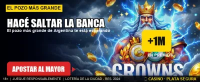 Sentí la adrenalina del casino banner